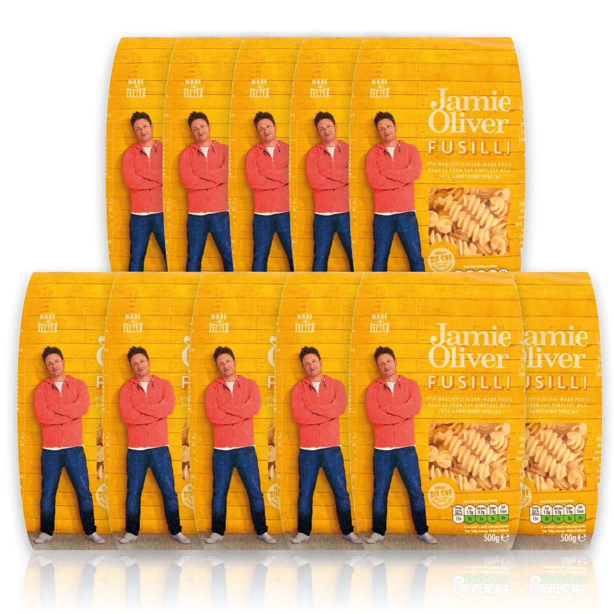 Jamie Oliver Fusilli 500g Feinkost Gustomo internationale Weine und