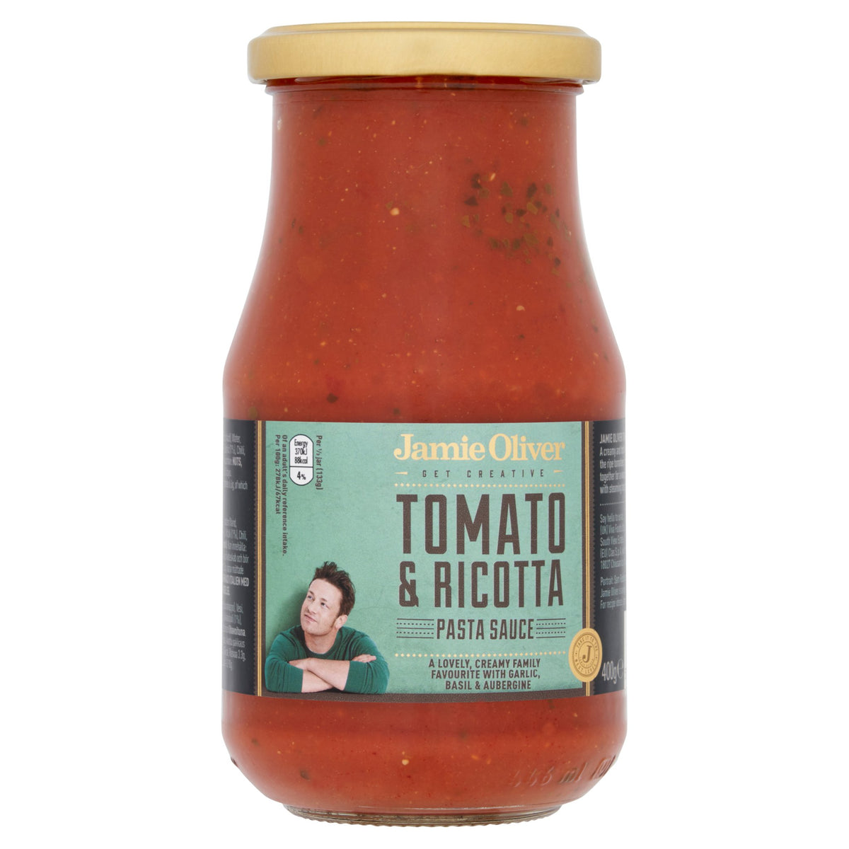 Jamie Oliver "Tomato Ricotta & Basil" Pasta Sauce 400g Feinkost