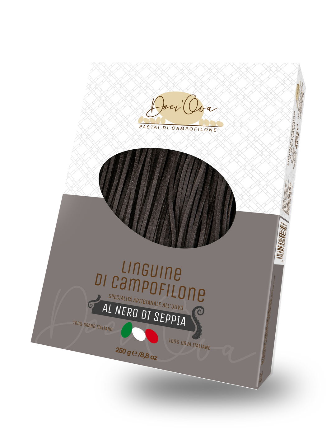 Deci'Ova - Linguine al Nero di Seppia di Campofilone 250g
