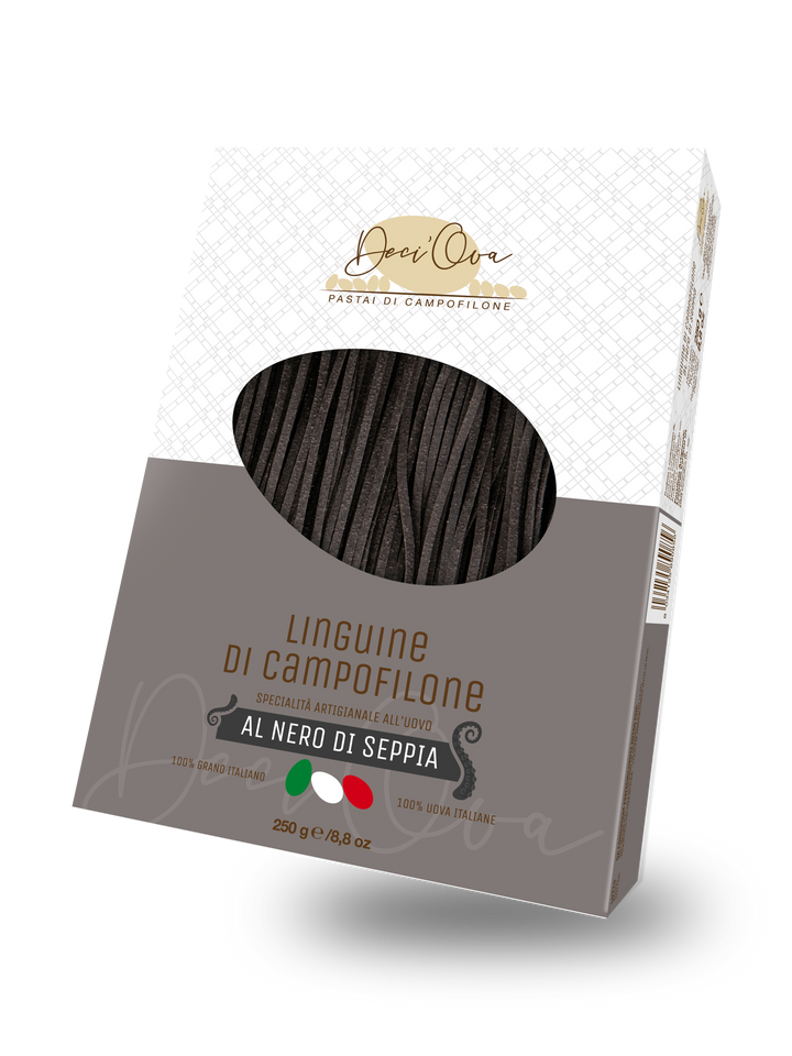Deci'Ova - Linguine al Nero di Seppia di Campofilone 250g