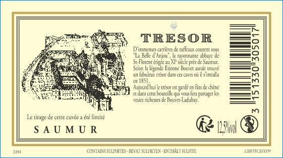 Bouvet Ladubay - Bouvet Brut Blanc Trésor