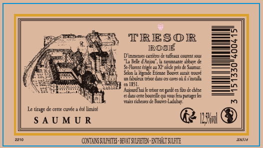 Bouvet Ladubay - Brut Rosé Trésor