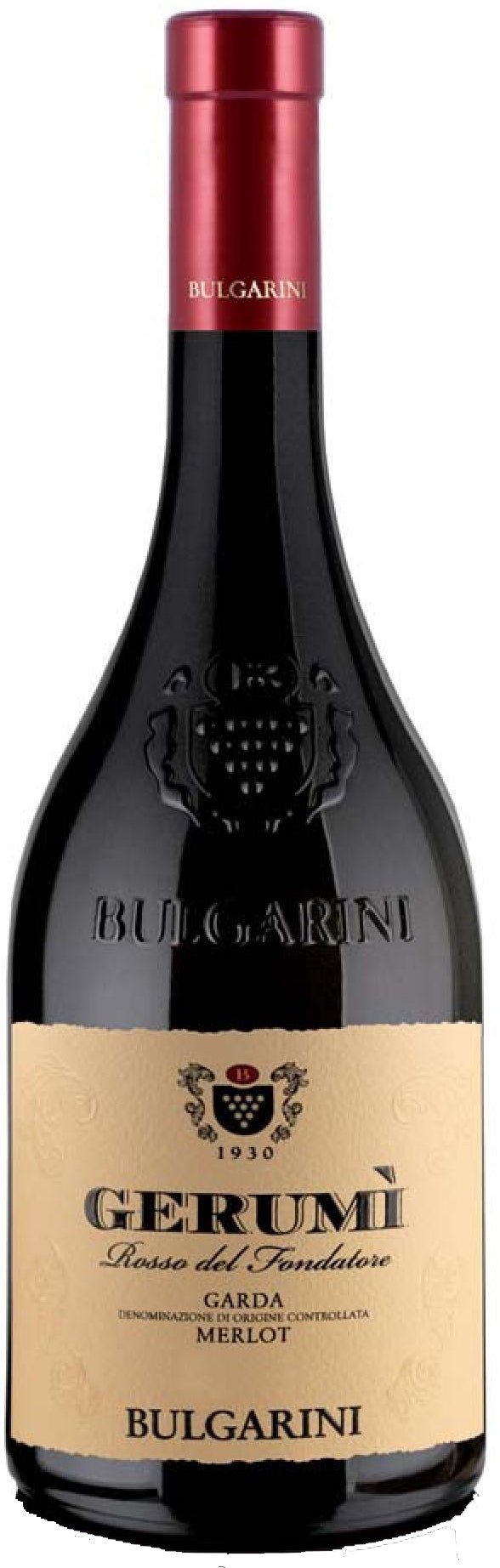 Bulgarini - Garda Doc Merlot "Gerumì" Rotwein