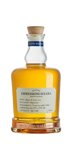 Distilleria Marzadro Espressioni Solera Grappa
