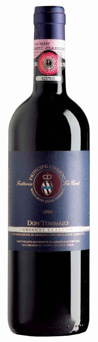 Le Corti - Don Tommaso Chianti Classico Gran Selezione DOCG BIO(DE - Öko - 003) Rotwein