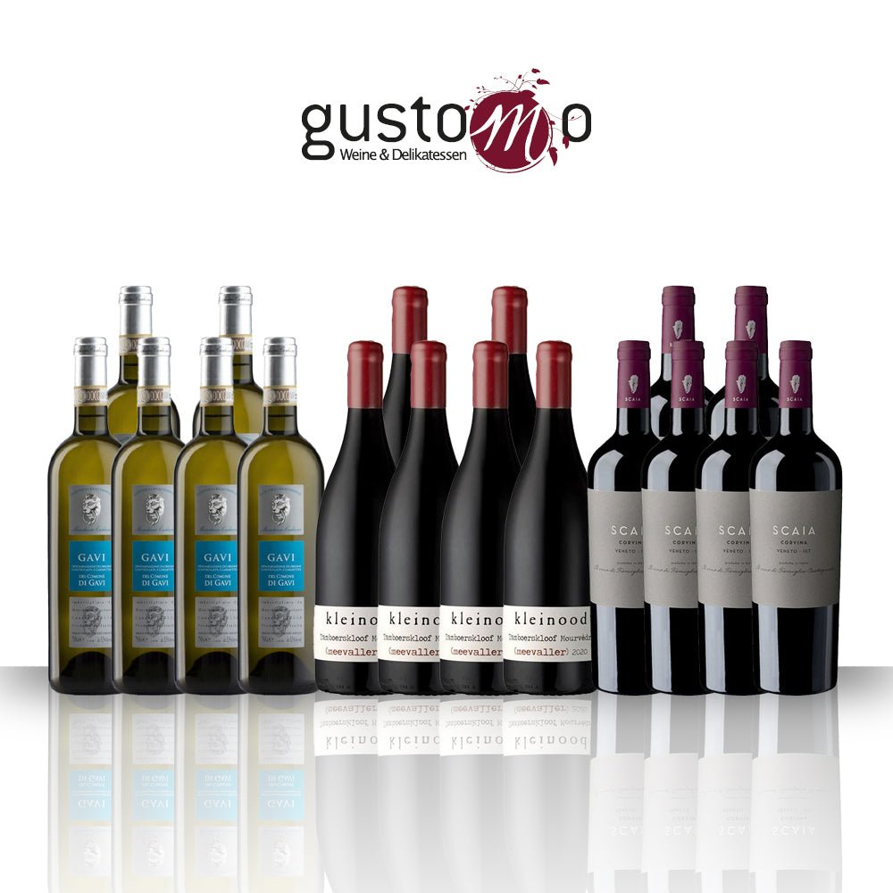 Black Friday Weinpaket Groß Weiss / Rot (18 Flaschen) Geschenkset