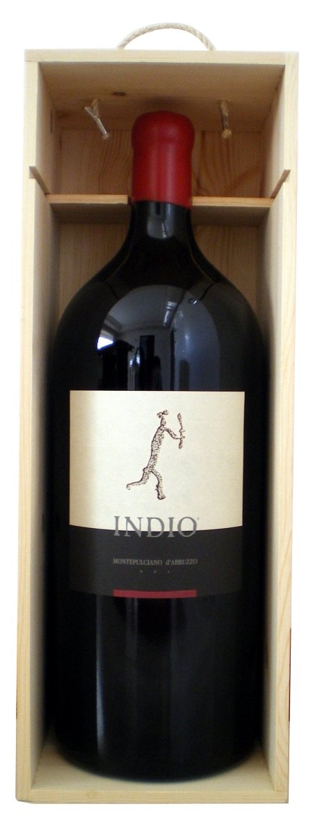 Bove - Indio Methusalem 6,0 Liter Großflasche in der Holzkiste 2021 Rotwein