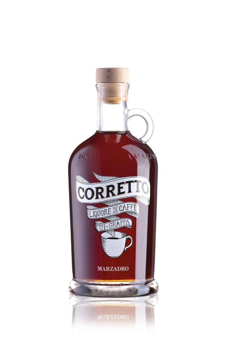 Distilleria Marzadro CORRETTO-18 Lune & Caffè Grappa