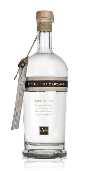 Distilleria Marzadro Espressioni Bianca Grappa