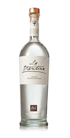 Distilleria Marzadro La Trentina Tradizionale Bianca Grappa