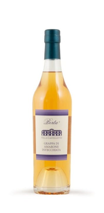 Distillerie Berta Grappa Amarone invecchiata Villa Castelletto Grappa