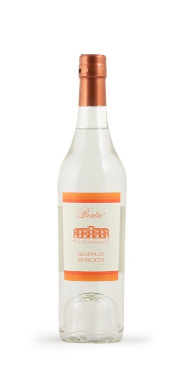 Distillerie Berta - Grappa di Moscato giovane Villa Castelletto Grappa