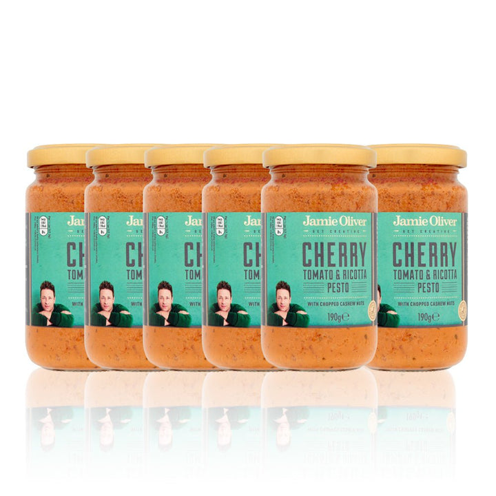 Jamie Oliver - "Cherry Tomato & Ricotta Pesto" 190g Feinkost