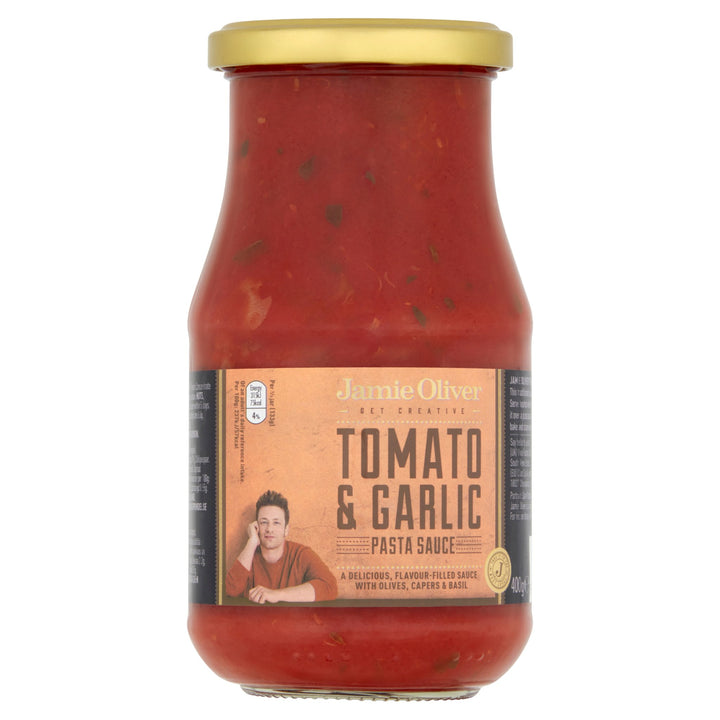 Jamie Oliver - "Olive, Garlic & Tomato" Pasta Sauce 400g Feinkost