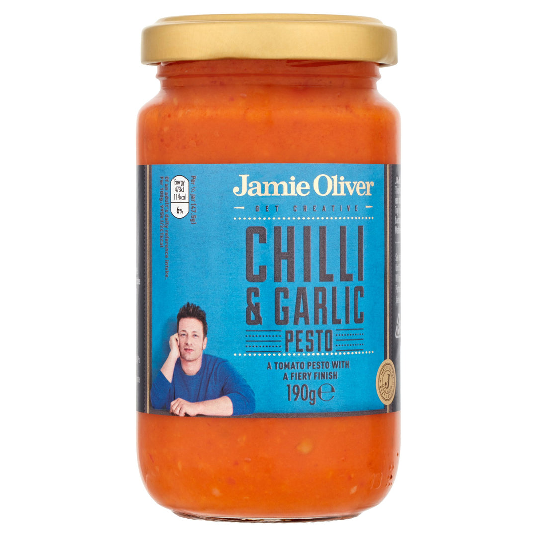 Jamie Oliver - Ultimate Chilli & Garlic Pesto Feinkost