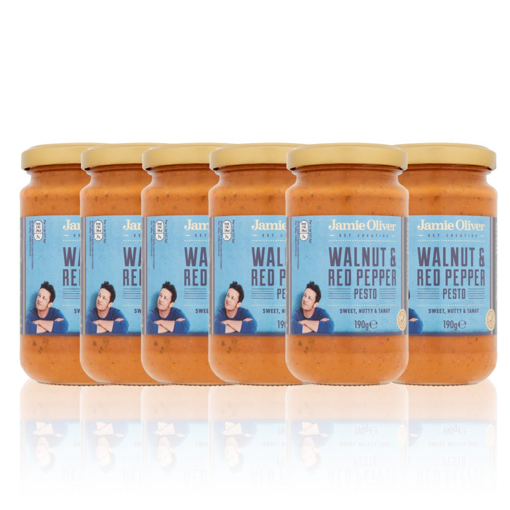 Jamie Oliver "Walnut & Sweet Pepper Pesto" 190g Feinkost