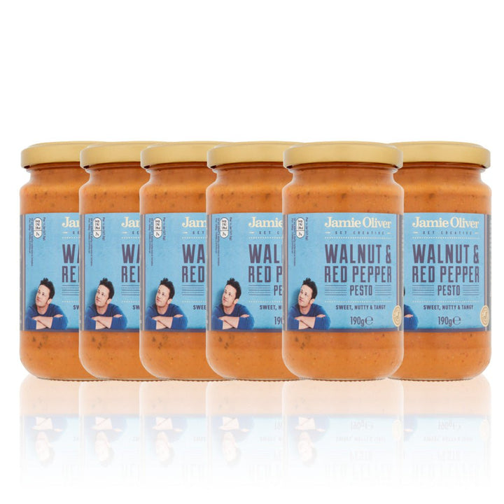 Jamie Oliver "Walnut & Sweet Pepper Pesto" 190g Feinkost