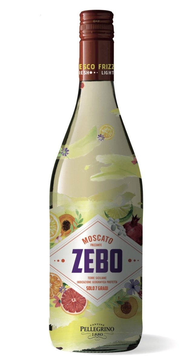 Pellegrino - Zebo Moscato Sicilia IGP Frizzante Perlwein