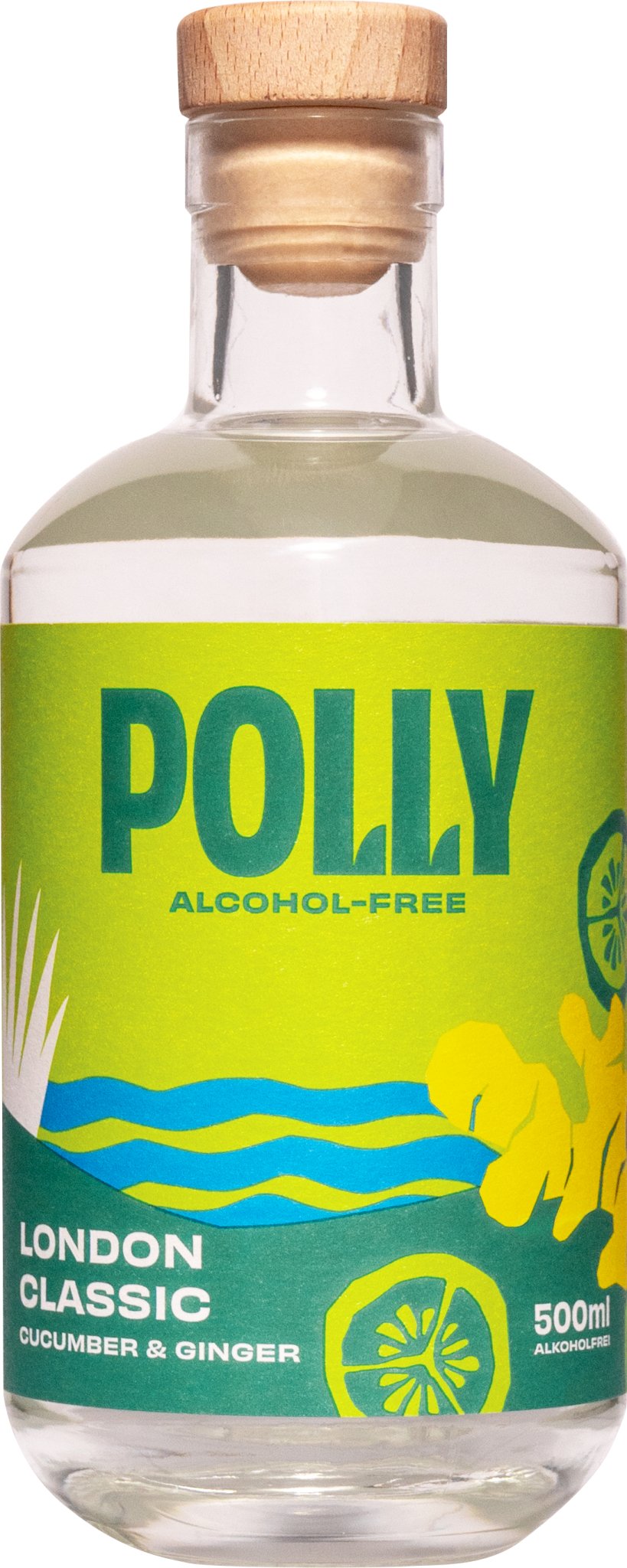 POLLY - London Classic Cucumber & Ginger Alkoholfreie Spirituosen